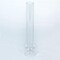 Clear Glass Lamp Chimney, Replacement Hurricane Globe Measures 2 1/8 Inch Diameter Base x 10 Inches High for Oil or Kerosene Lanterns, Kosmos